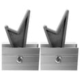 thumbnail image 1 of 2pcs Ladder Rung Locks Replacement Rung Lock Kit Metal Rung Lock Extension Ladder Stabilizer, 1 of 9