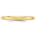 thumbnail image 2 of Primal Gold 10 Karat Yellow Gold 2.5mm Half Round Band Size 6, 2 of 5