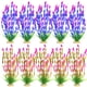 thumbnail image 1 of Plantas acuáticas artificiales para acuario, decoración de plantas de pecera de plástico, 10 piezas., 1 of 5