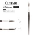 thumbnail image 3 of Pincel Escoda Ultimo 1533 Sintético tipo ardilla Rigger 0, 3 of 6