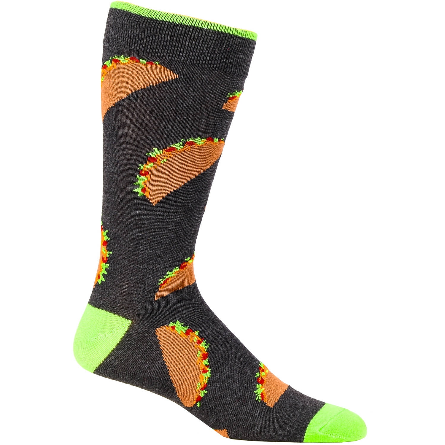 Men/'s George Fashion Crew Dress Socks Fruit Striped 1 Pair Size 6-12