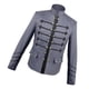 thumbnail image 3 of Chaqueta para hombre Steampunk Chaquetas con cremallera Frock Coat Windbreaker Prendas de SG Hugo Chaqueta gótica para hombres, 3 of 6