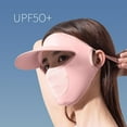 thumbnail image 4 of Full Face Cover Sunscreen Face Veil UV Protection Sun Shield Face Cover for Women Girls Summer Hat with Eye Shield, 4 of 4
