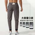 thumbnail image 4 of Pantalones para correr de otoño, pantalones de chándal para hombre, pantalones deportivos para correr, ropa deportiva holgada de secado rápido para gimnasio., 4 of 5
