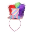 thumbnail image 4 of Sombrero con purpurina Fernando diadema aro para el pelo Rosa, 4 of 7