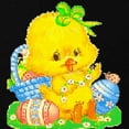 thumbnail image 2 of CafePress - Vintage Cute Easter Duckling And Easter Egg Matern - Maternity Dark T-Shirt, 2 of 3