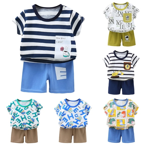 Nwiuh First Birthday Baby Boy Outfit Wild One Safari Animal Tshirt Solid Shorts Summer Outfit 1st Birthday Boys Clothes (2-3 Years, Sky Blue)