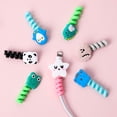 thumbnail image 2 of Cable Sleeve With Cable Bite Protector Cute TPU Love Heart Flower Soft Protective Data For Apple IPhone USB Charger Cable Cord 03, 2 of 6