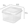 thumbnail image 6 of Sterilite 1803 Plastic Storage Box, Clear, 24 Count, 6 of 9
