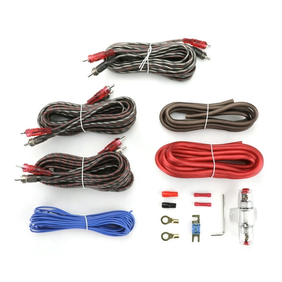 Retro Manufacturing 8 Gauge 5 Channel Amplifier Wiring Kit AK-5