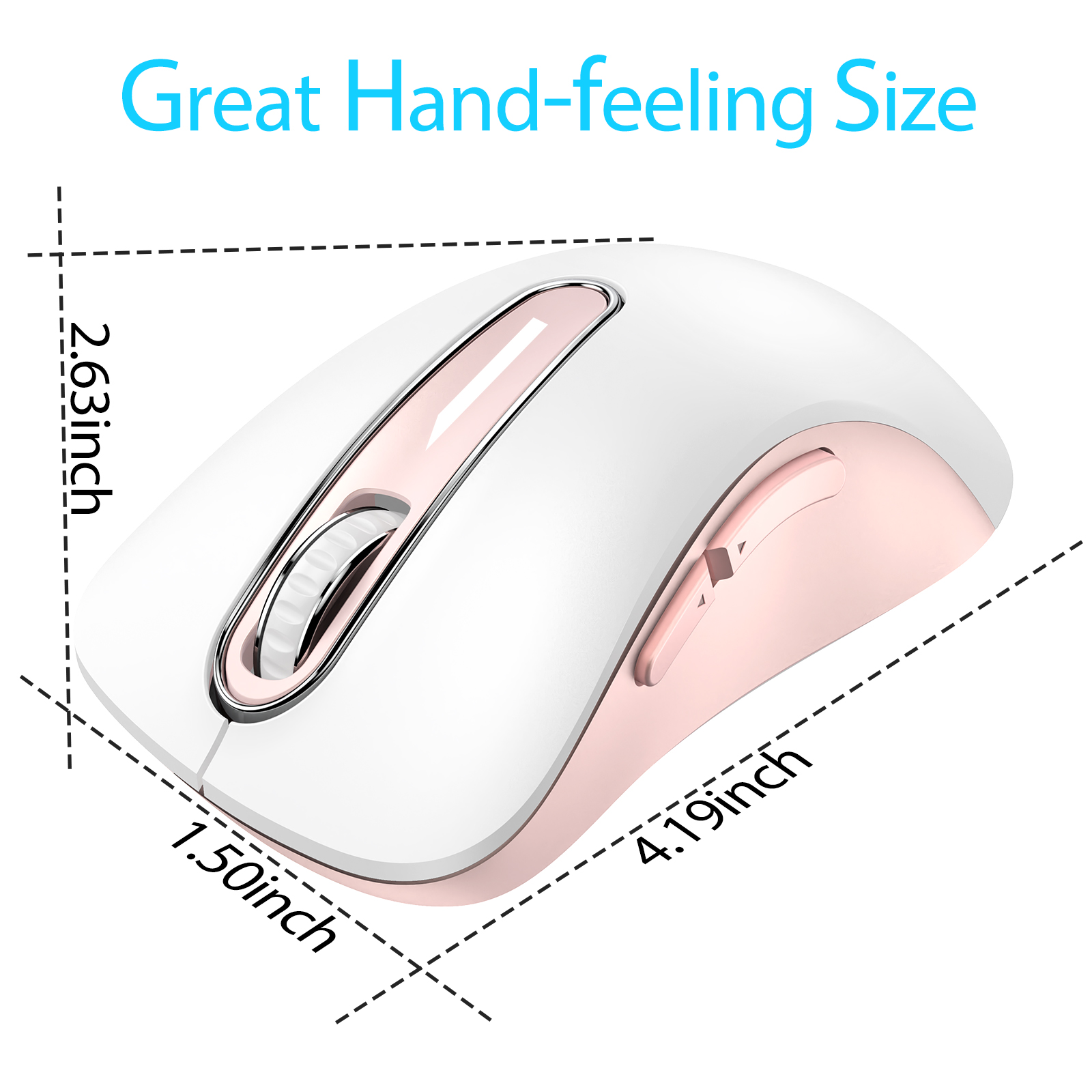 Halokin Wireless Mouse 2.4GHz Red photo 8