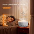 thumbnail image 2 of Cloud Rain Humidifier with LED Mood Light & Essential Oil Diffuser Rain Sounds White Noise Diffuser for Bedroom,1*Cloud Rain Humidifier 1*Remote control 1*USB cable,White, 2 of 9