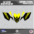 thumbnail image 2 of Kalair GFX Graphics Kit for Suzuki LTZ400 (2009-2014) Icon Series, 2 of 5