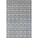 nuLOOM Steph Windowpane Plaid Machine Washable Area Rug, 4' x 6', Blue ...