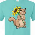 thumbnail image 4 of Inktastic Cute Chipmunk with Sunflower T-Shirt, 4 of 5