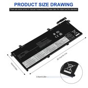 L18C3P72 Laptop Battery Compatible with Lenovo ThinkPad T490 T495 P43S T14 P14S 1st Gen Series L18L3P73 02DL007 L18M4P73 SB10K97646 L18M3P73 02DL008 L18M4P74 02DL009 L18C3P71 02DL010