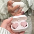 thumbnail image 5 of PRINxy Heart Shaped Bluetooth Earphones Noise Reduction Sports Wireless in Ear Bluetooth Earphones Pink, 5 of 5