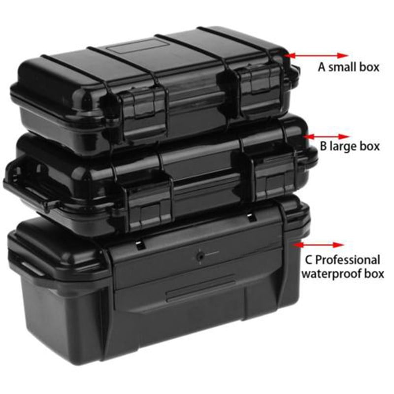 Portable Waterproof Dry Storage Carry Box Hunting Camping Fishing Survival Case 