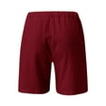 thumbnail image 5 of Women Elastic Summer Casual Shorts Shorts And High Solid Waist Women's Shorts, 5 of 5