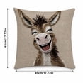 thumbnail image 3 of Throw Pillow Covers 18x18 Inch, Decorative Square Pillowcases, Farmhouse Holiday Cushion Covers for Couch Sofa Living Room Bedroom Outdoor Home Decor, 3 of 8