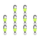 thumbnail image 1 of Llavero Retráctil Con Soporte para Tarjeta Identificación Cable Acero 24 Pulgadas () Verde, 1 of 4