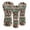 Western Aztec Tribal Cow Print, variant on Uorisanigo Golf Club Head Covers - Driver, Fairway #3#5, Hybrid Headgear, Premium Aztec Turquoise Print Headcovers Set Fit Most Clubs, PU Leather Headcovers, Golf Accessories