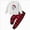 A228-Red, variant on Boys 2‑Piece Christmas Pajama Set with Festive Print,Holiday Fabric Long Sleeve Sleepwear 12-18 Months