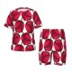 thumbnail image 1 of Balery Tulips Flowers Conjunto de Pijama Infantil de Manga Corta con Estampado – Ropa de Dormir de Algodón Suave-Large, 1 of 6