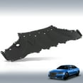 thumbnail image 2 of Black Engine Splash Shield Guard Fit for 2009-2013 Audi A8 (D4/4H) 4H0825235J, 2 of 10