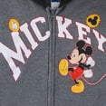 thumbnail image 3 of Disney Mickey Mouse Zip-Up Hoodie (Boys), Sizes 2T-7, 3 of 5
