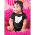 thumbnail image 2 of Originally From Ohio Bodysuit Infant -Smartprints Designs,  6 Months, 2 of 4
