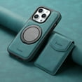 thumbnail image 7 of Dteck for iPhone 13 Pro Case Magnetic with Detachable Wallet Card Holder, Magnetic Ring Holder Leather Back Case Compatible with MagSafe, Durable Shockproof Phone Case 2 in 1 for Men Women,Blue, 7 of 7