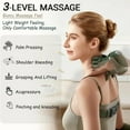 thumbnail image 6 of Portable Shiatsu Neck and Back Massager, Bionic Heated Massager, Tissue Shiatsu Electrlc Massage with fingers, Simulated Human Hand Design, Electric 4D Kneading Massage(C), 6 of 8