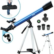 Aomekie 234X Refractor Telescopes for Astronomy with Adjustable Tripod Phone Adapter Bag