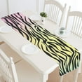 thumbnail image 1 of YUSDECOR Zebra Pattern Table Runner for Wedding Party Banquet Decoration 16x72 inch, 1 of 3