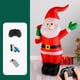 thumbnail image 4 of Inflables Navideños de Papá Noel para Exteriores, Decoración Navideña para El Hogar Y El Exterior, 4 of 9