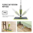 thumbnail image 4 of Spray Mop With Reusable Microfiber Pads 360 Rotation Flat Spray Mop For Home Kitchen Laminate Wood Ceramic Tiles Floor Cleaning ,Easy to Use, 4 of 6