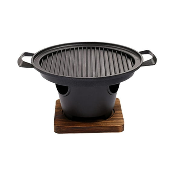 jinwen barbecue Person Smokeless Non-stick Portable Triangular Furnace Grill Roasting Stripes