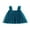 Blue, variant on Toddler Baby Girl Tulle Dress Sleeveless Solid Layered Tutu Dress White 6M-5T
