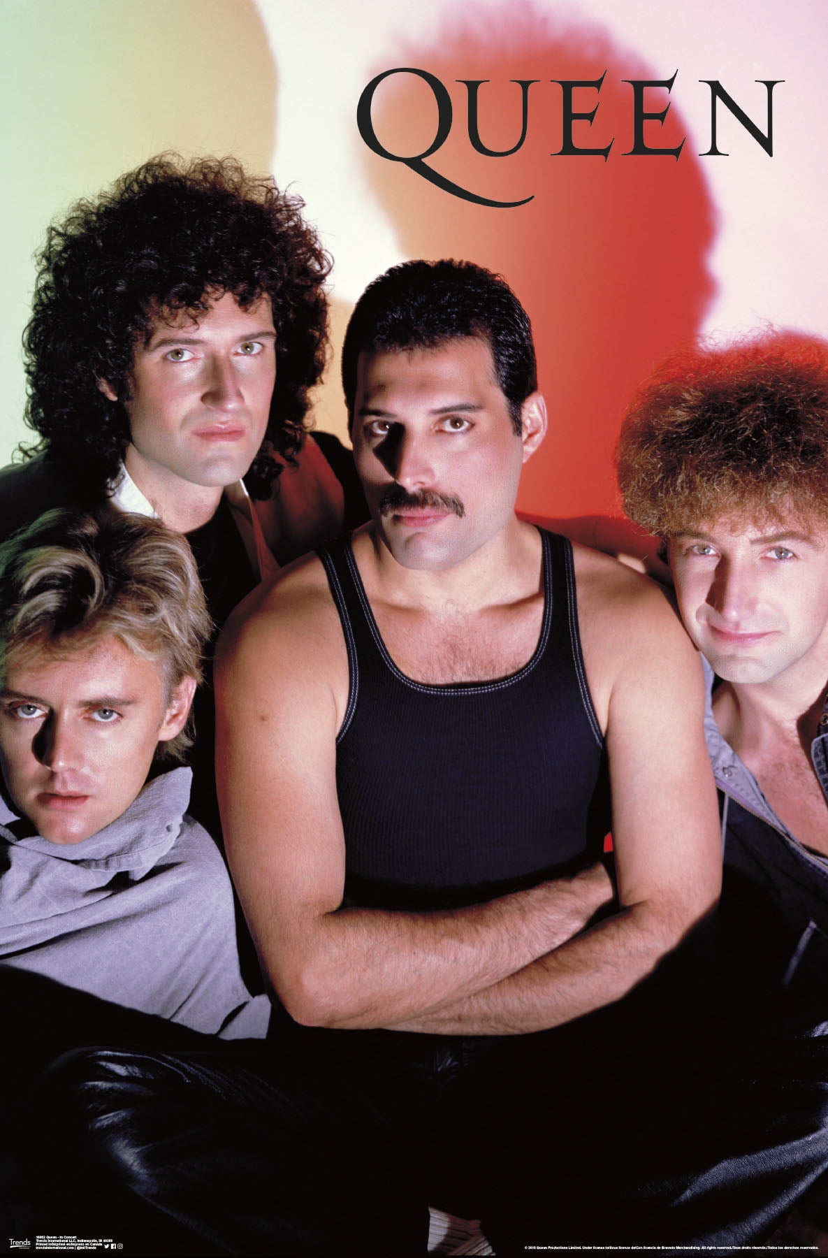 Queen In Concert Wall Poster, 22.375" x 34"