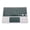 Dark Green, variant on Yajisi Ultra Slim Bluetooth Keyboard with Touchpad, 78 Keys Portable Silent Wireless Keyboard for Smart Phones Tablets Laptops, 10.2 inches / 26.0 cm, White