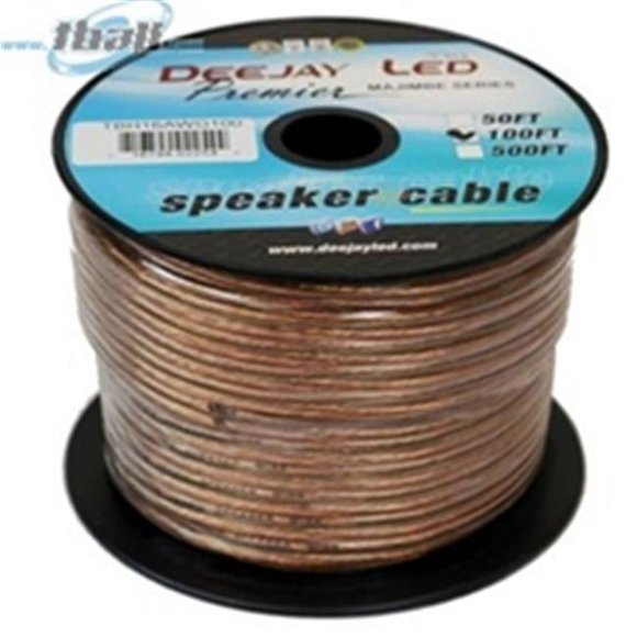 Guangzhou Begol TBH16AWG100 100 ft. Deejay LED 16 ga Speaker Wire Spool