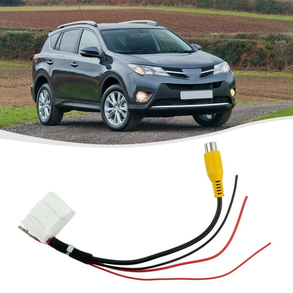 Car Rearview Backup Camera Wiring Harness Adapters For Toyota For RAV4 For Carola 24-pin Reverse Camera Cable Connector
