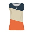 thumbnail image 4 of Ashirexll Sleeveless Tops for Women Plus Size Tunic Round Neck Lace Casual Loose Summer Sleeveless Tank, 4 of 5