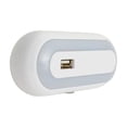 thumbnail image 2 of Lampara Iusa Luz de noche Oval con Usb 619104 blanco, 2 of 4