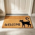 thumbnail image 5 of Velvet Welcome Doormat for Home Entrance Hallway and Porch, 5 of 5