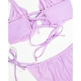 thumbnail image 3 of Smart & Sexy Women's Standard Swimwear Bikini Set – String Bottom & Supportive Underwire Top, 3 of 6