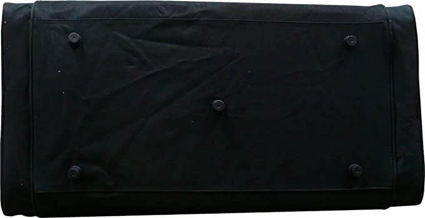 Track USA by Triple Gear Heavy Duty 19" Sport and Travel Duffle Bag (Black)