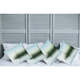 thumbnail image 2 of Ambesonne Nature Throw Pillow Cover 4 Pack, Spring Time Sunset Lake, 16", Blue and Green, 2 of 7