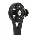 thumbnail image 4 of Bike Computer Mount, Bike Computer Holder, Aluminum GPS  Extension Mount High Strength Cycling Lamp Clip For Action Camera Riding Black  And Lamp Clip For, 4 of 8